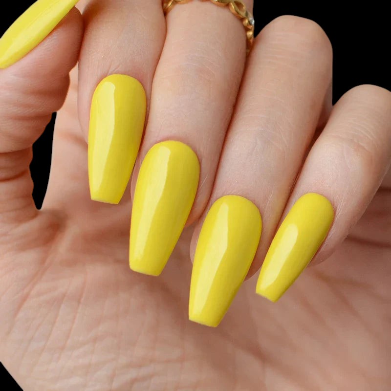 Pink Mask - Color Base Coat Real Yellow by kvadrat store