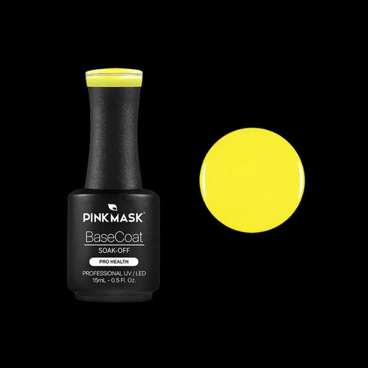 Pink Mask - Color Base Coat Real Yellow by kvadrat store