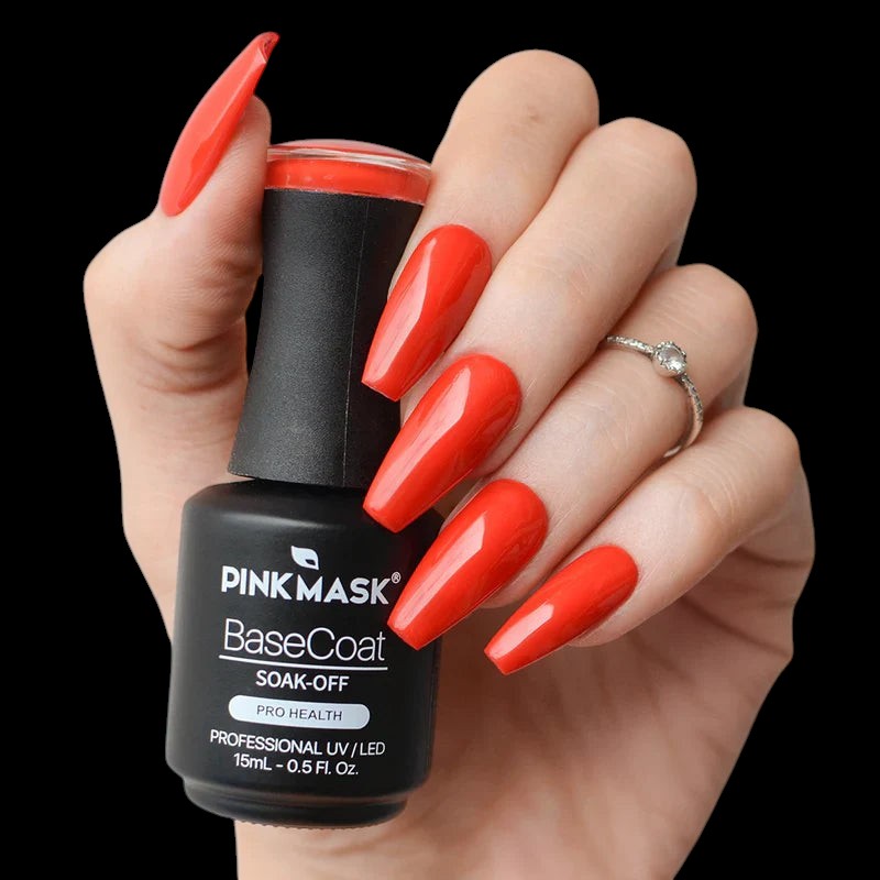 Pink Mask - Color Base Coat Red Velvet by kvadrat store