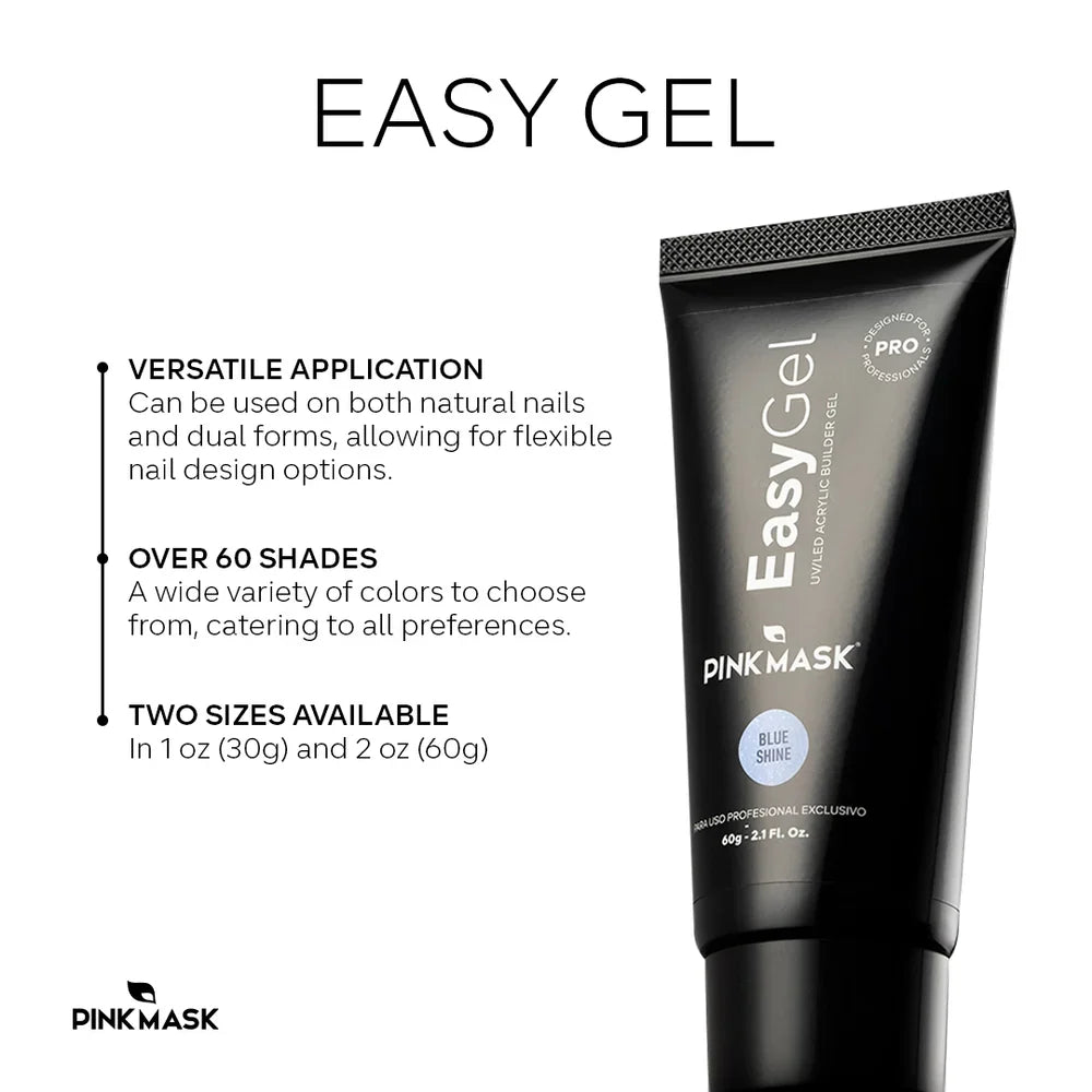 Pink Mask - Easy Gel Soft Pink, 30g / 60g