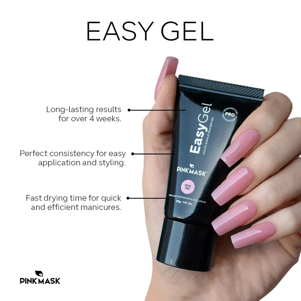Pink Mask - Easy Gel Soft Pink, 30g / 60g