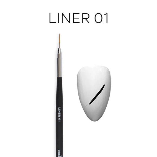 Pink Mask - Gel Brush Liner 01