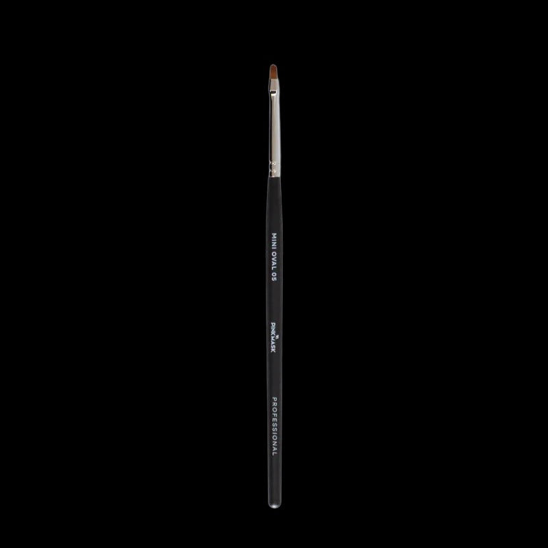 Pink Mask - Gel Brush Mini Oval 05 by kvadrat store