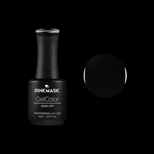 Pink Mask - Gel Color Back in Black by kvadrat store