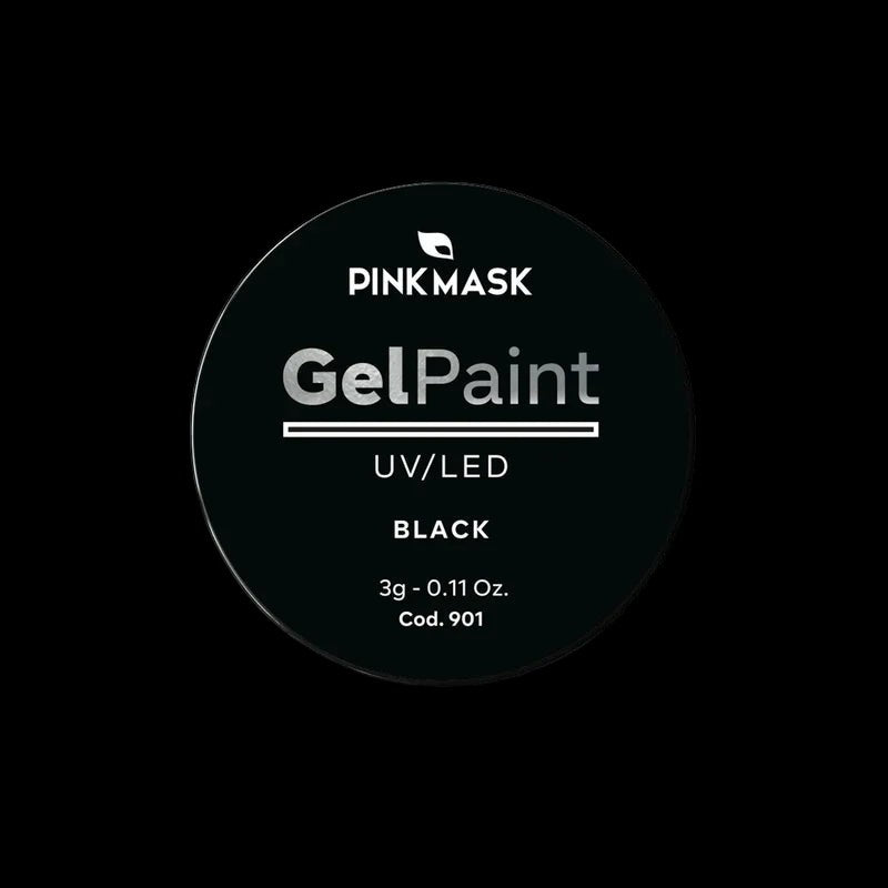 Pink Mask - Gel Paint Black by kvadrat store