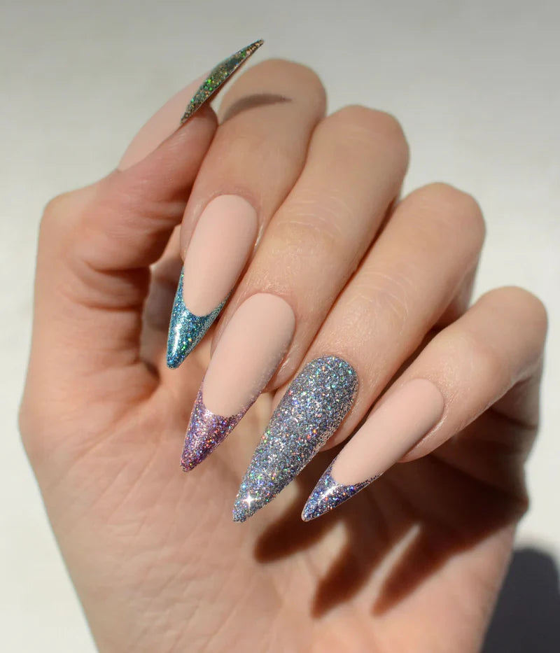 Pink Mask - Holographic Glitter #5