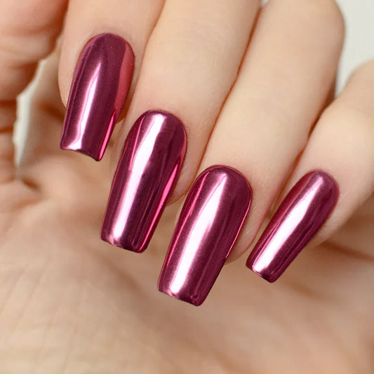 Pink Mask - Mirror Chrome #3