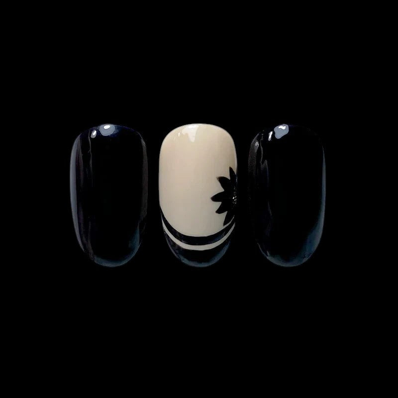 Pink Mask - Nail Art Gel Black by kvadrat store