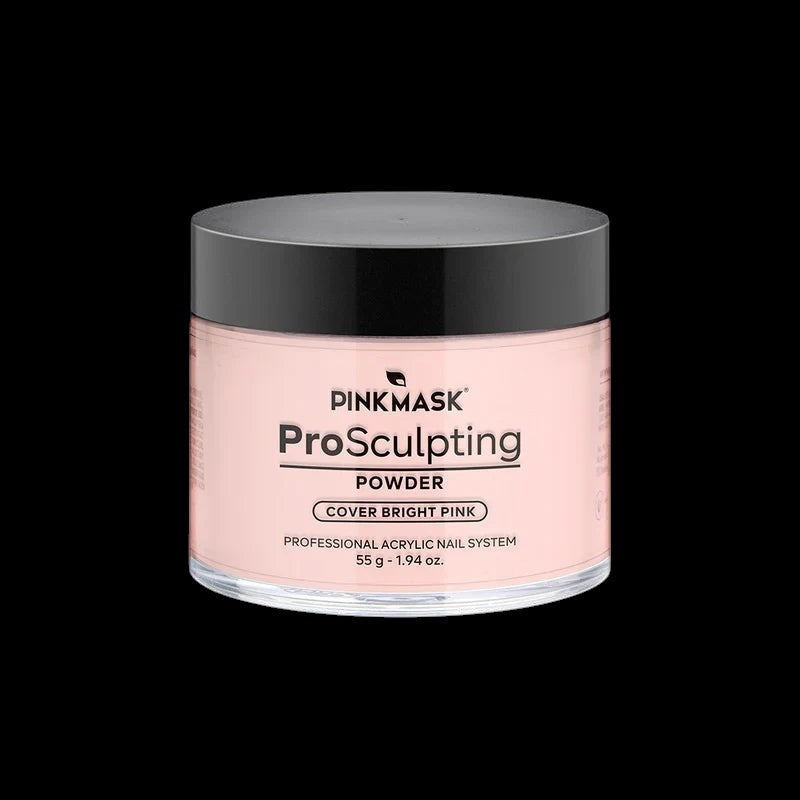 Pink Mask - Pro Sculpting Powder Cover Bright Pink by kvadrat store