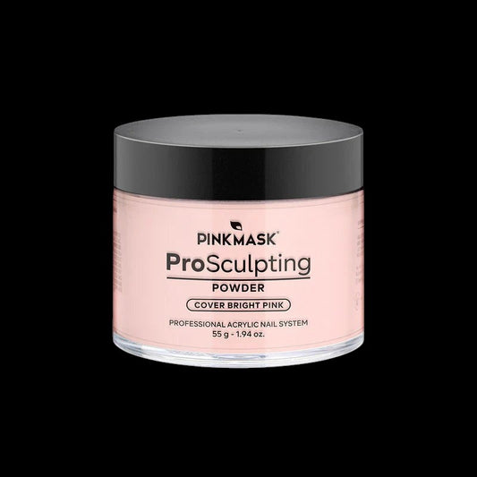 Pink Mask - Pro Sculpting Powder Cover Bright Pink by kvadrat store