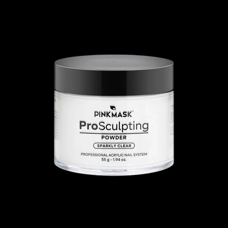 Pink Mask - Pro Sculpting Powder Sparkly Clear by kvadrat store