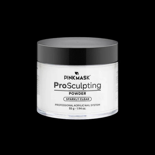 Pink Mask - Pro Sculpting Powder Sparkly Clear by kvadrat store