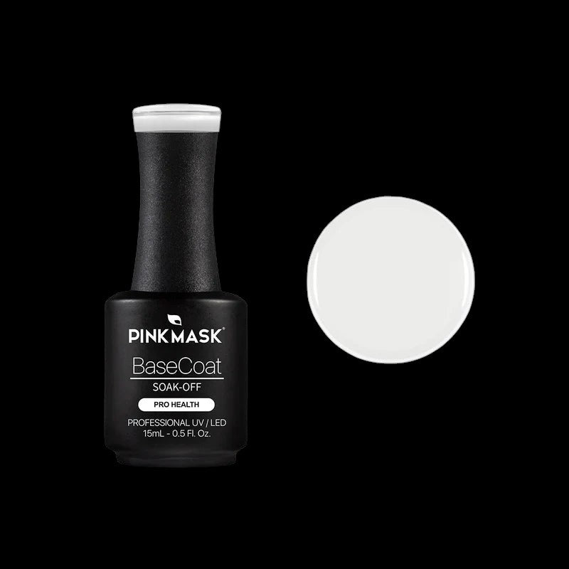 Pink Mask - Rubber Base Coat White by kvadrat store