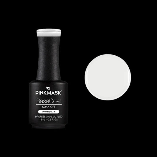 Pink Mask - Rubber Base Coat White by kvadrat store