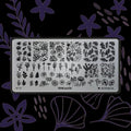Pink Mask - Stamping Plate Botanical #47 by kvadrat store