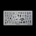 Pink Mask - Stamping Plate Esoteric #64 by kvadrat store
