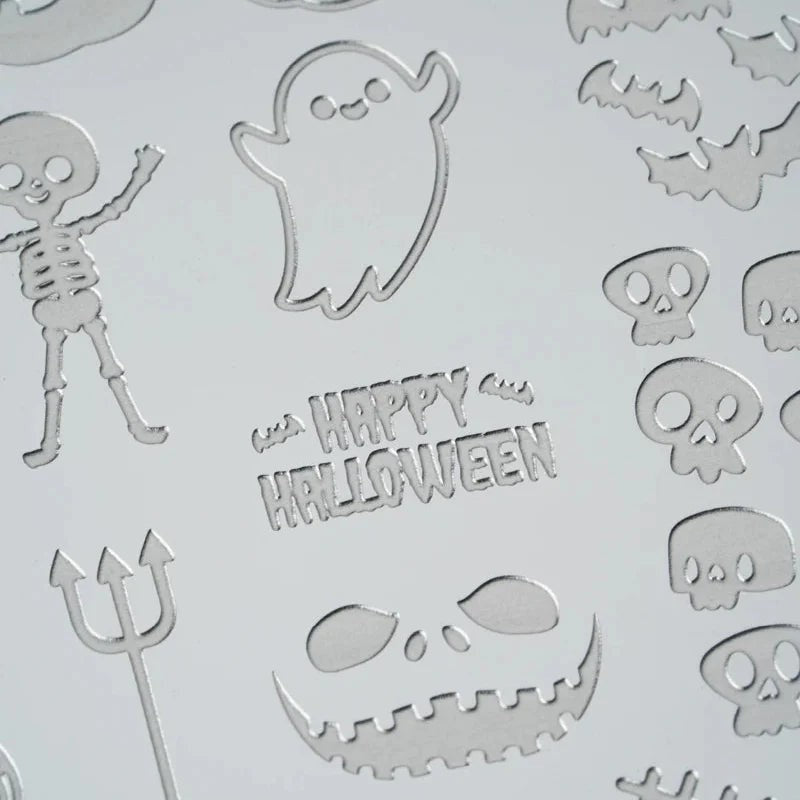 Pink Mask - Stamping Plate Horror #51 by kvadrat store