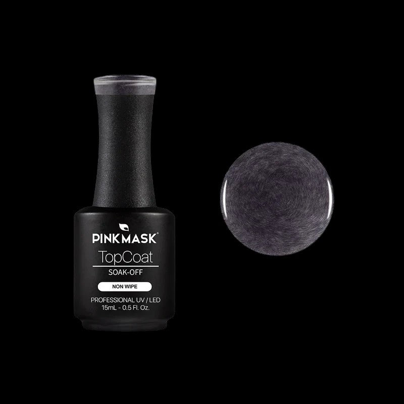 Pink Mask - Top Coat Matte by kvadrat store