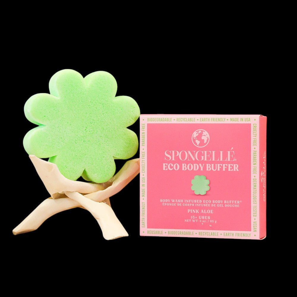Pink Aloe | Eco Body Buffer by Spongellé