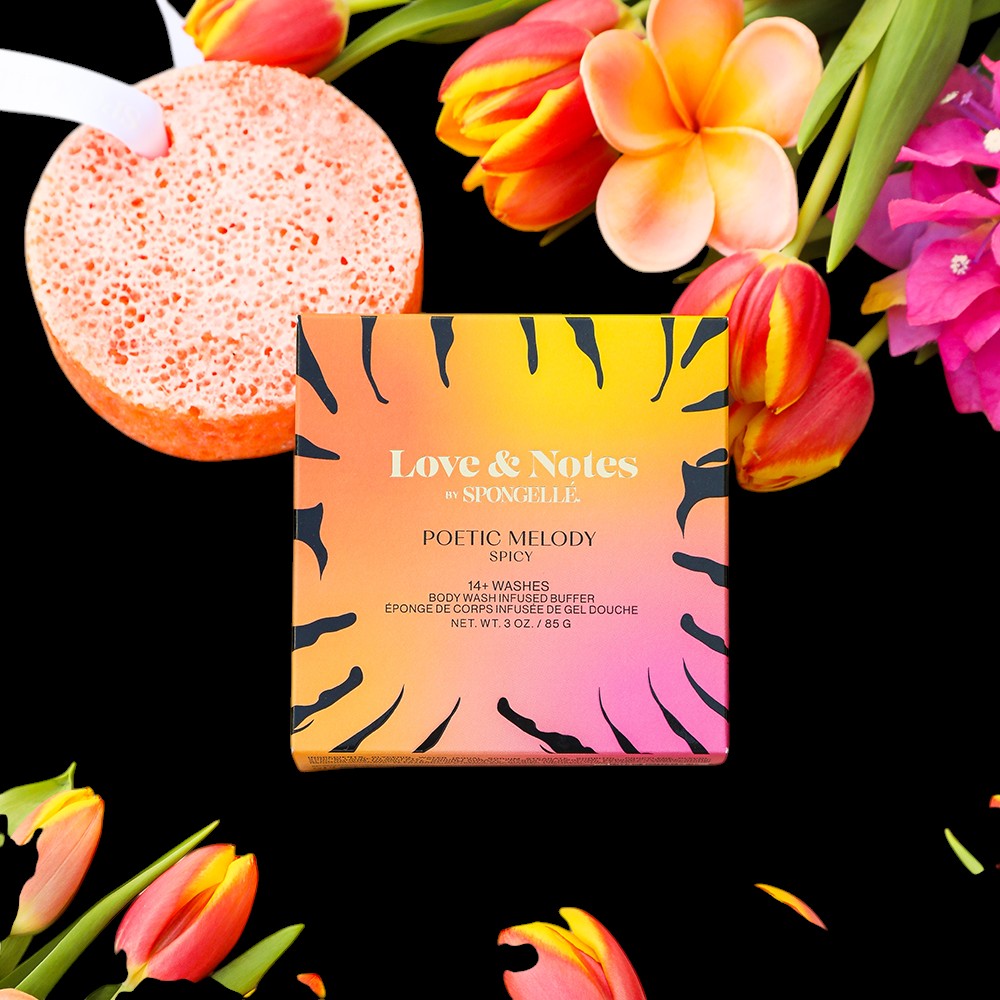 Poetic Melody | Love & Notes Body Buffer by Spongellé