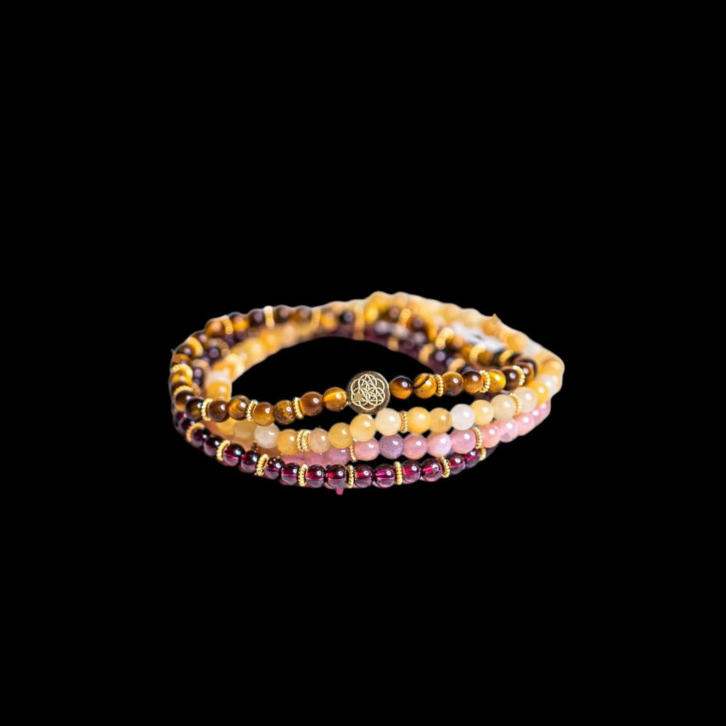 Powerful Positivity Bracelet Pack of 4 by Conscious Items