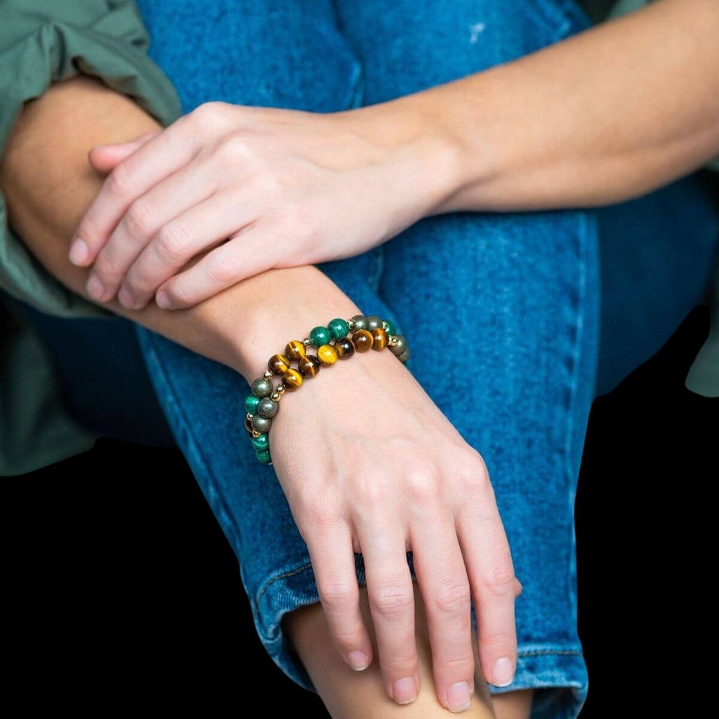 Powerhouse of Success - Trio of Stones Bracelet Bundle by Conscious Items