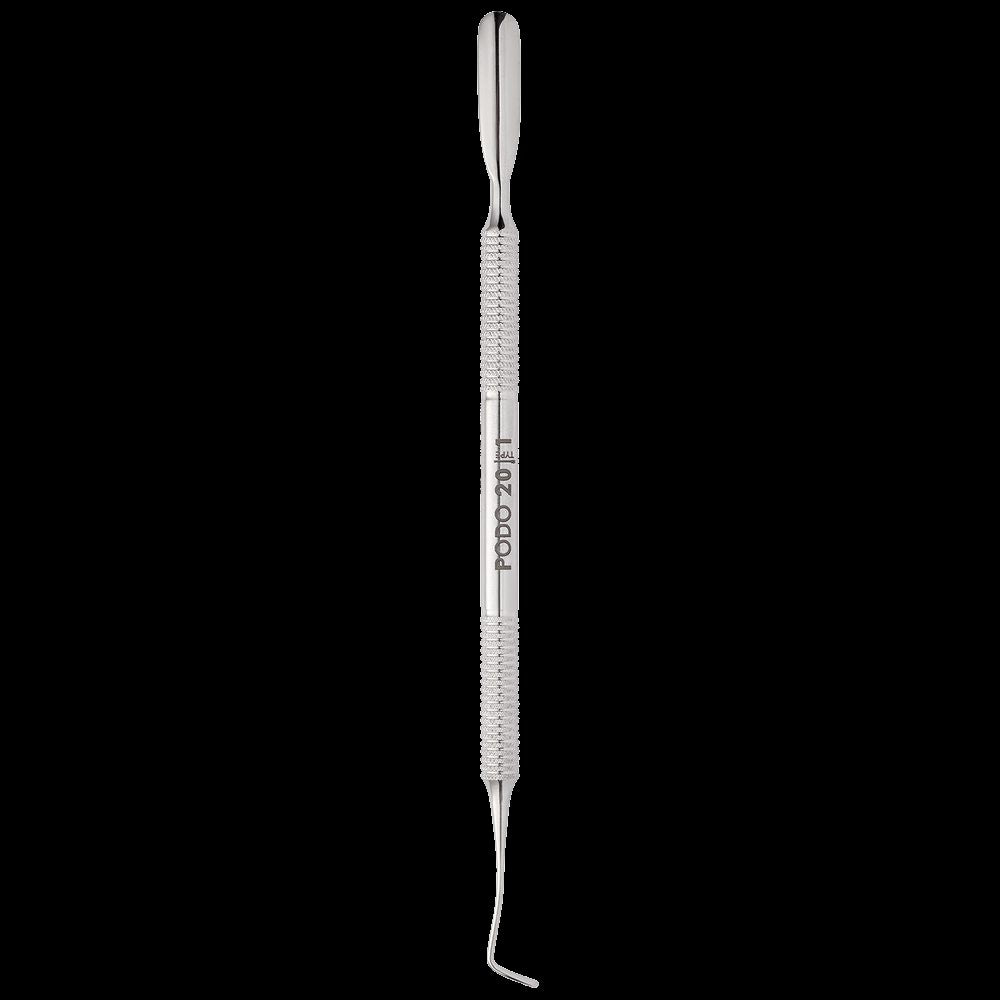 STALEKS PEDICURE PUSHER CURETTE+ROUNDED PODO 20 TYPE 1 PP-20/1- STALEKS™ by kvadrat store