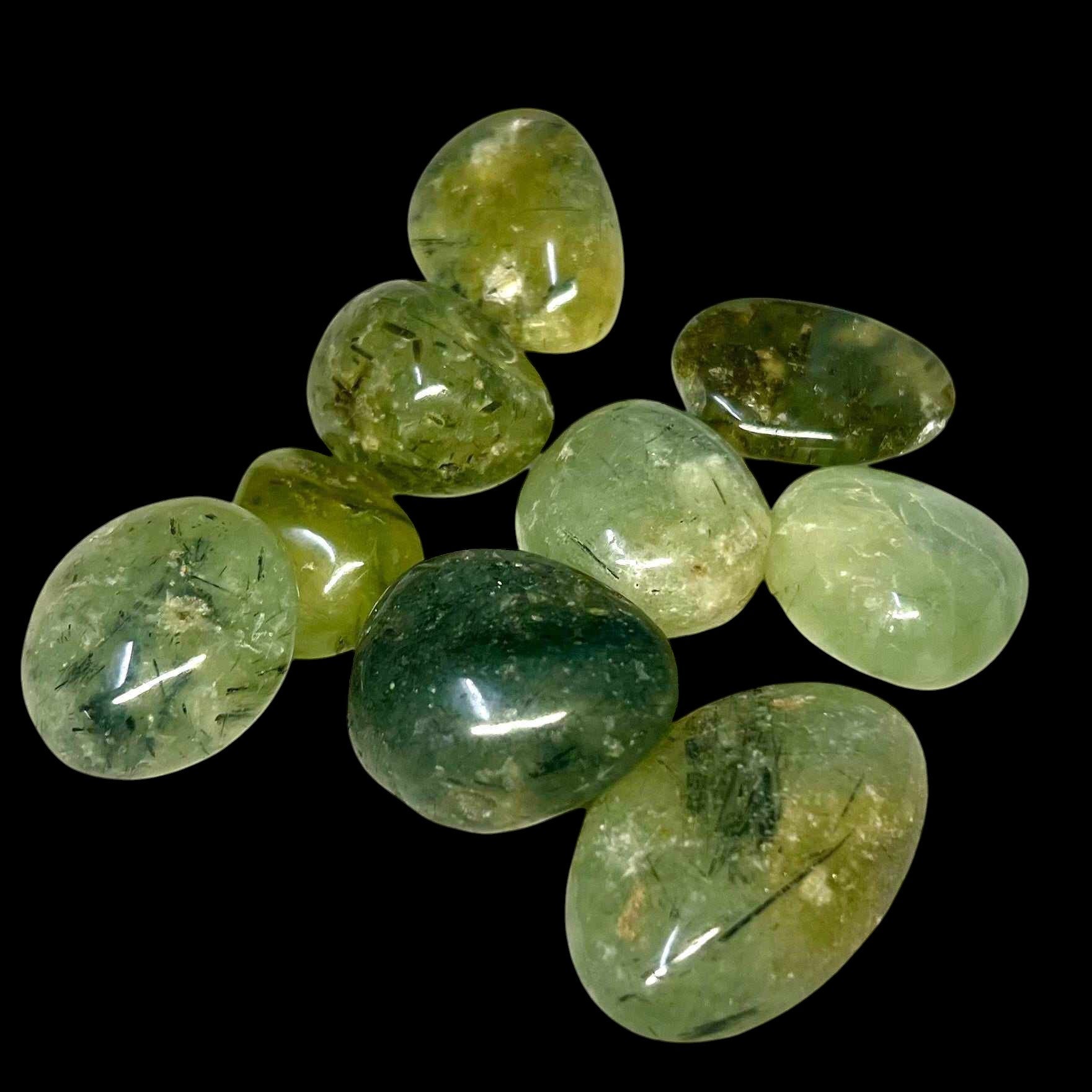 Prehnite Tumbled Stone