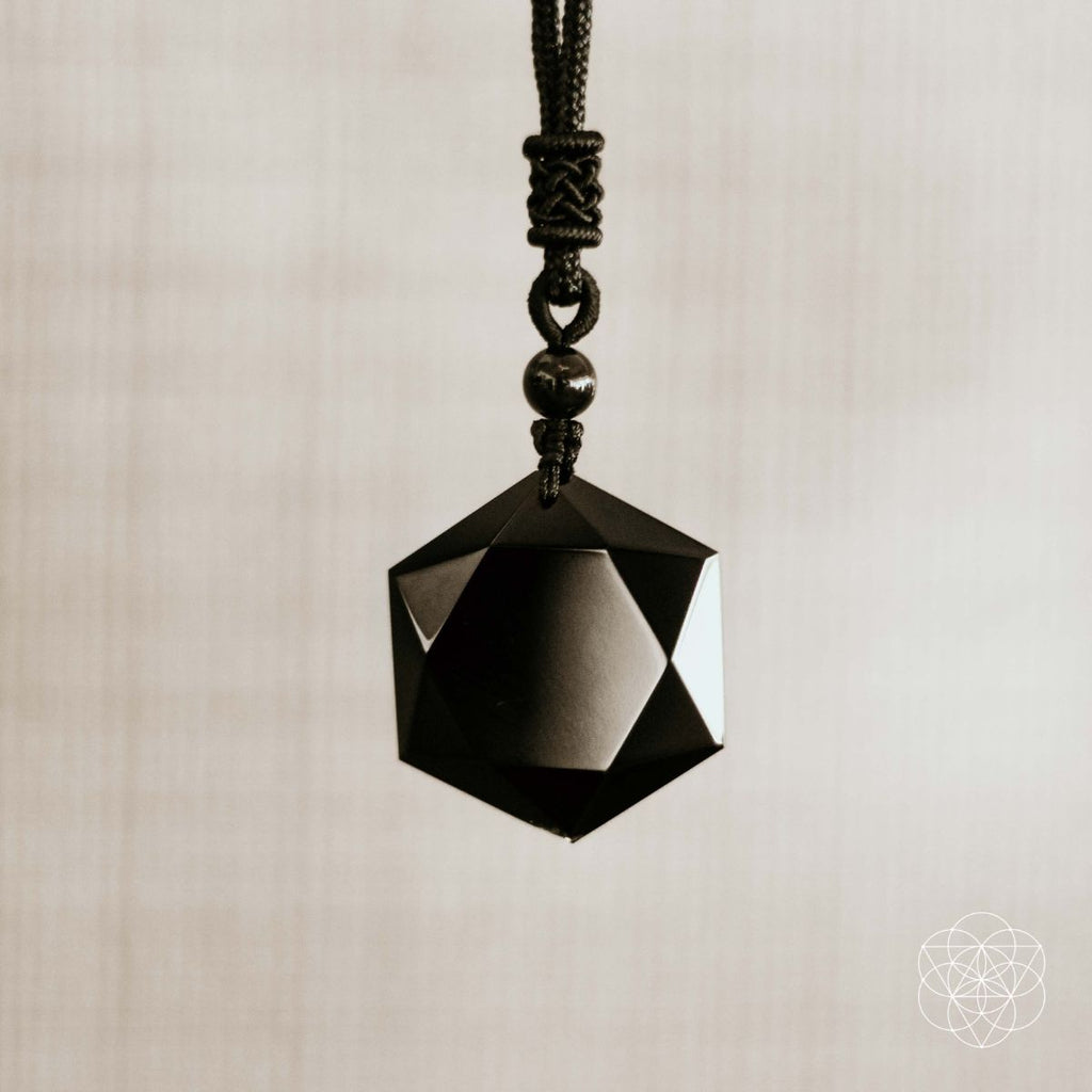Premium Black Obsidian Talisman by Conscious Items