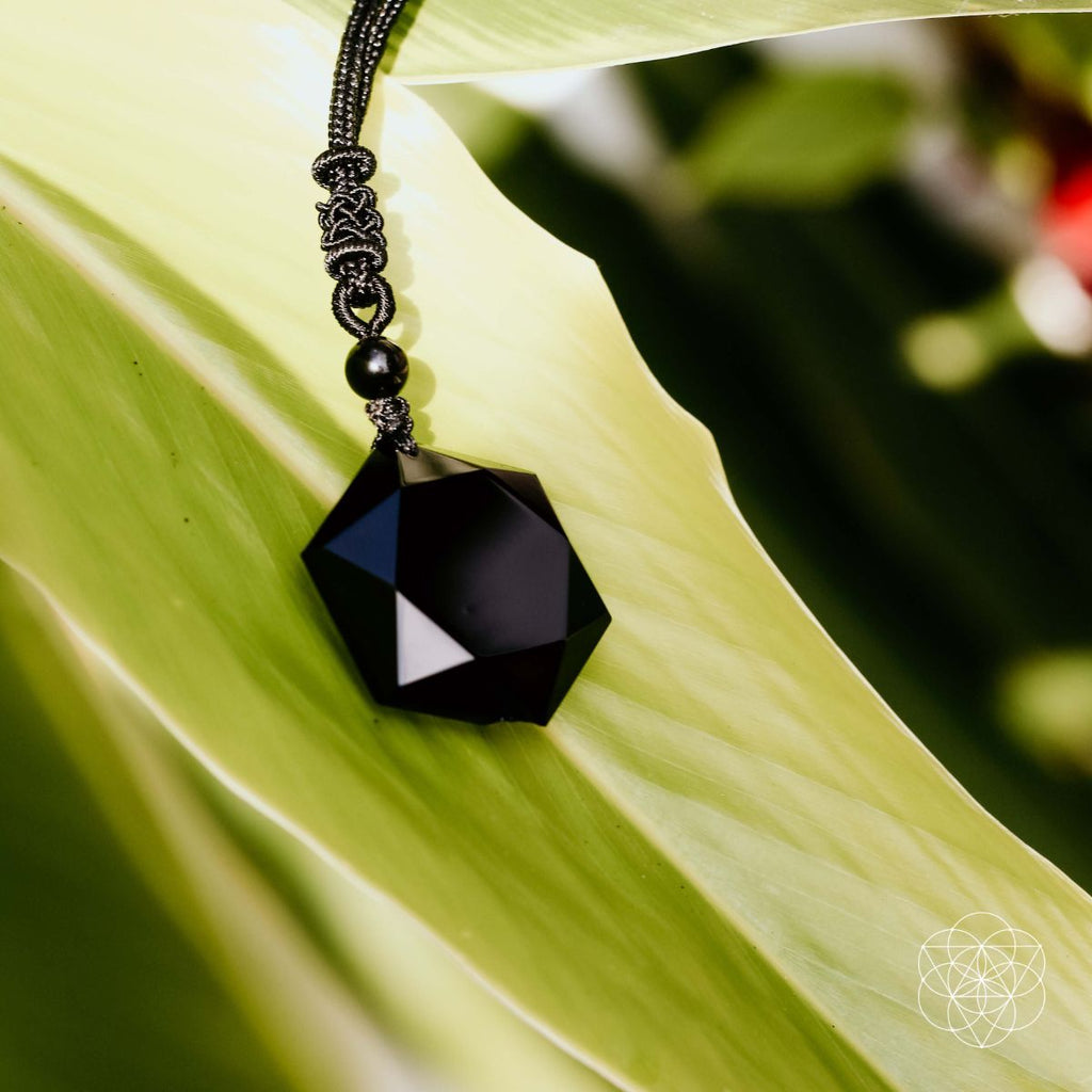 Premium Black Obsidian Talisman by Conscious Items