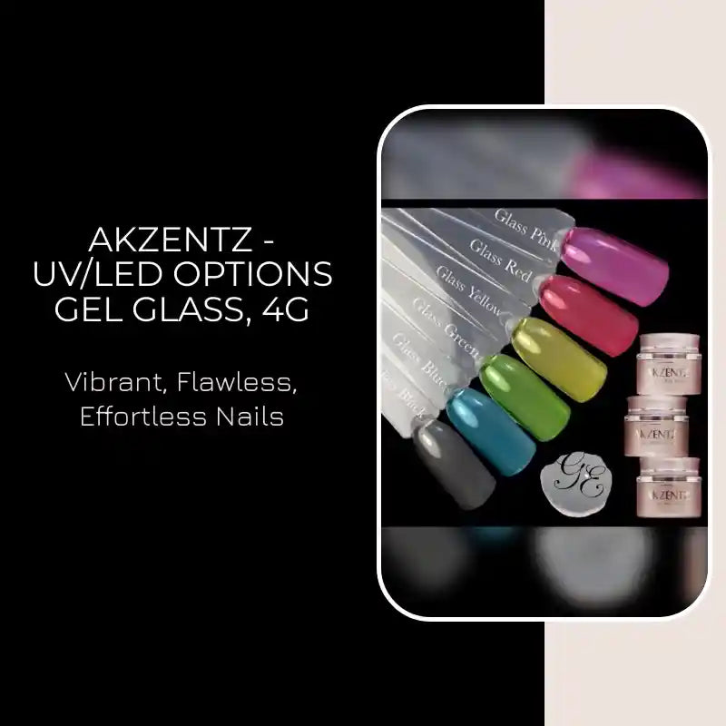Akzentz - UV/LED Options Gel Glass, 4g by@Outfy