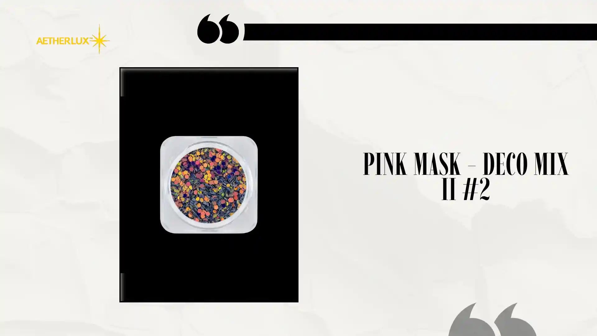 Pink Mask - Deco Mix II #2 by@Outfy
