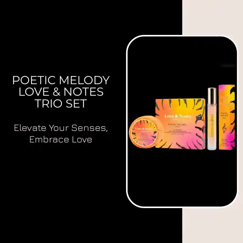 Poetic Melody Love &amp; Notes Trio Set by@Outfy