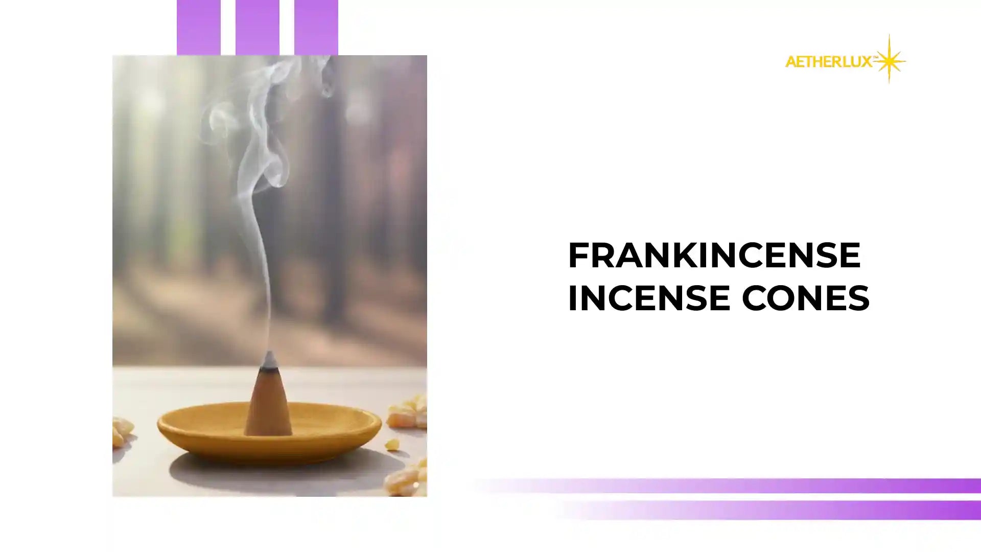 Frankincense Incense Cones by@Outfy