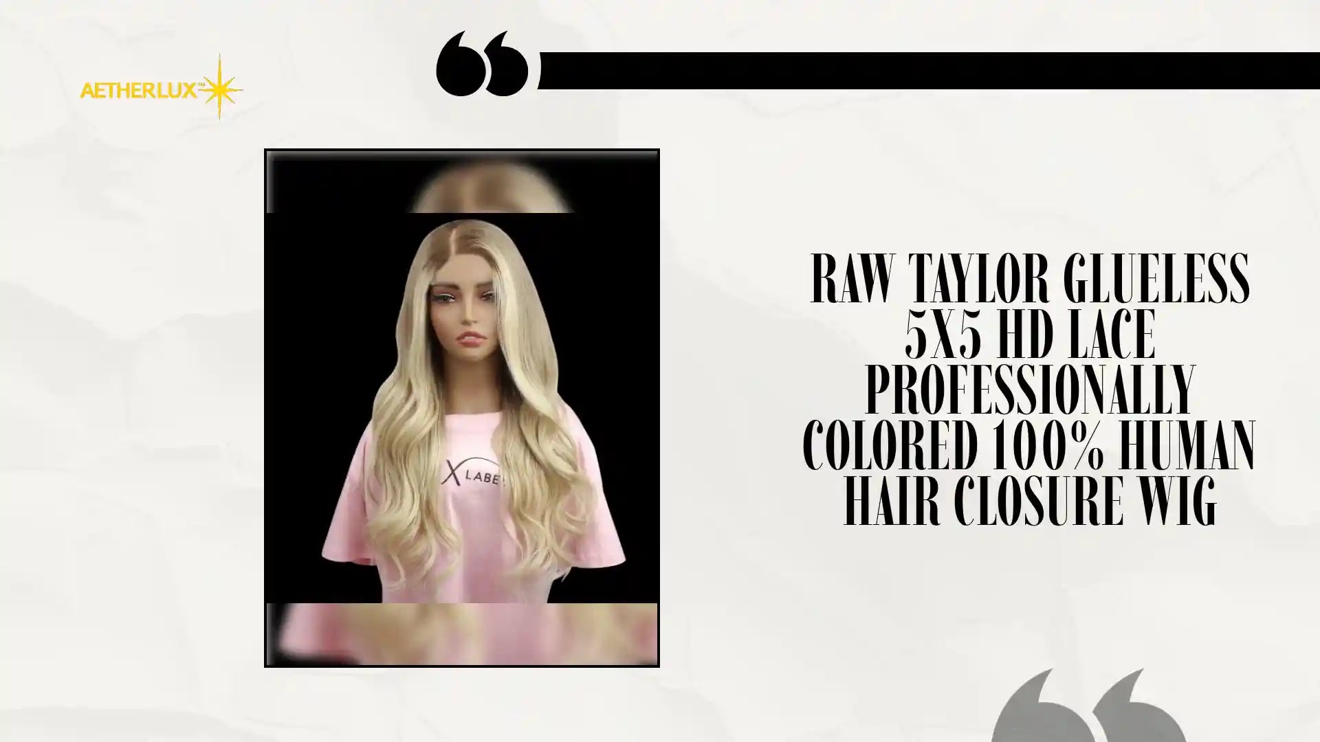 Raw Taylor Glueless 5x5 HD Lace Professionally Colored 100% Human Hair Closure Wig by@Outfy