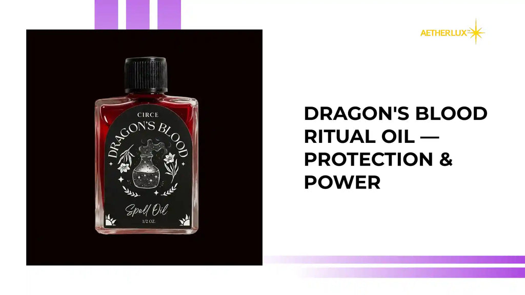 Dragon's Blood Ritual Oil &mdash; Protection &amp; Power by@Outfy
