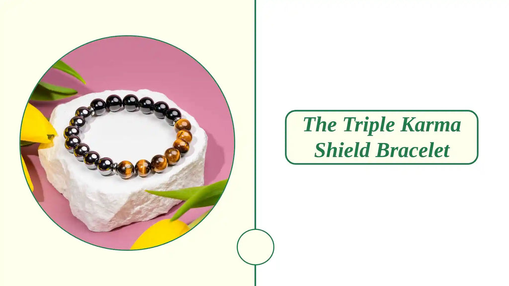 The Triple Karma Shield Bracelet by@Outfy
