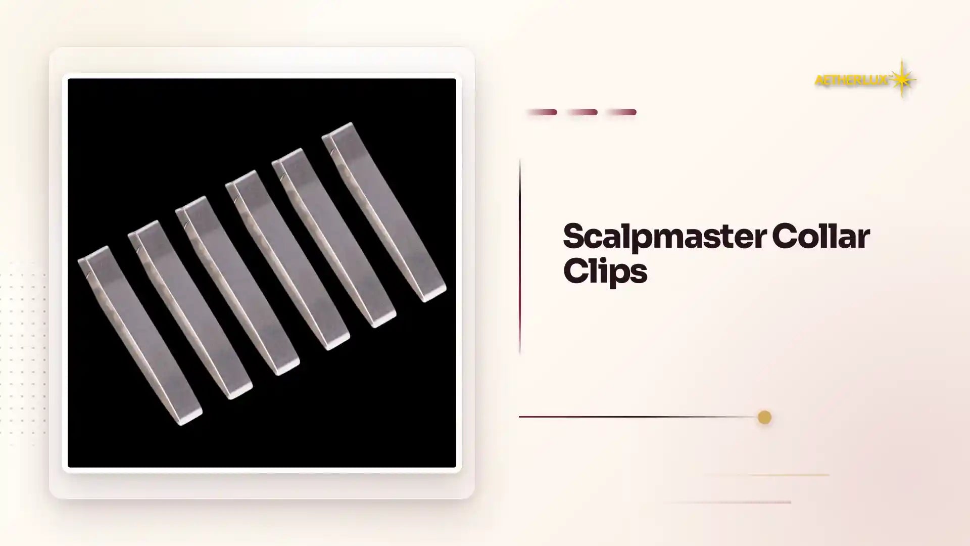 Scalpmaster Collar Clips by@Outfy