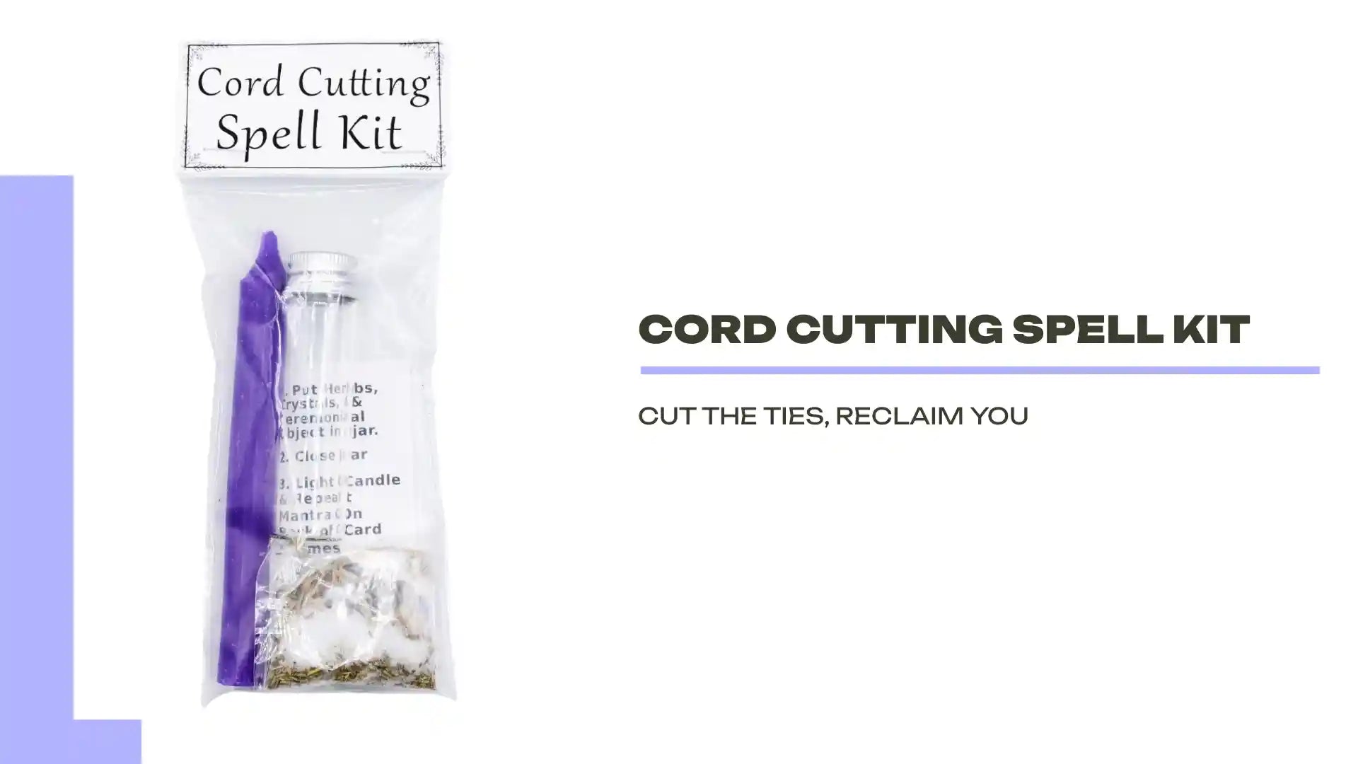 Cord Cutting Spell Kit by@Outfy