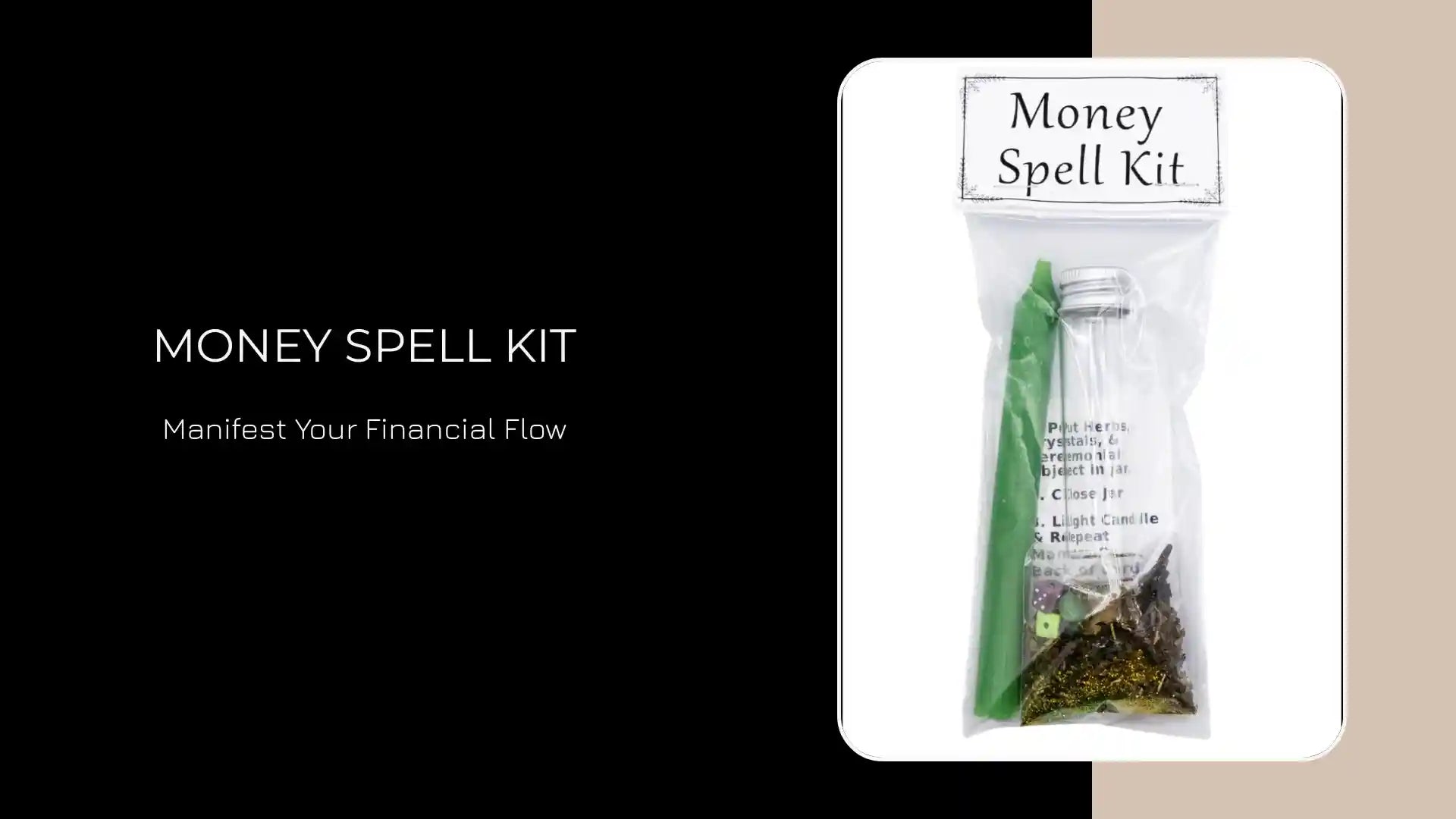 Money Spell Kit by@Outfy