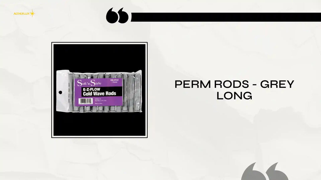 Perm Rods - Grey Long by@Outfy
