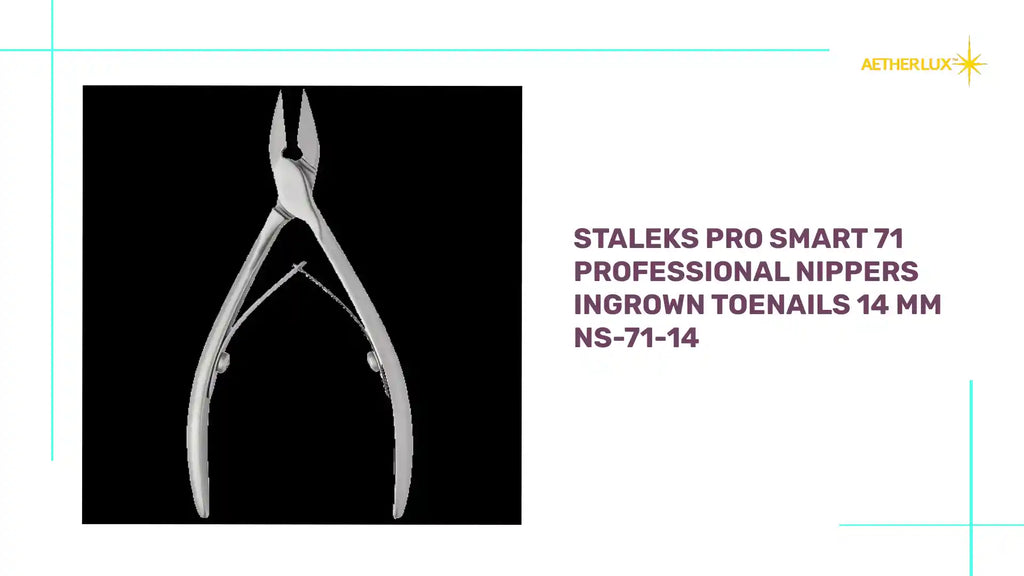 STALEKS Pro Smart 71 Professional Nippers Ingrown Toenails 14 mm Ns-71-14 by@Outfy