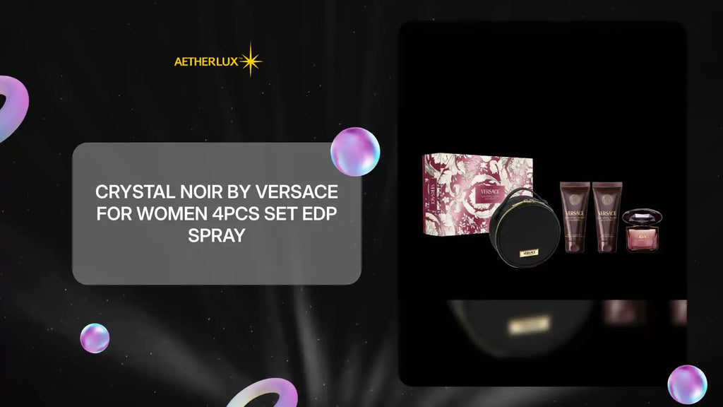 Crystal Noir By Versace For Women 4Pcs Set EDP Spray by@Outfy