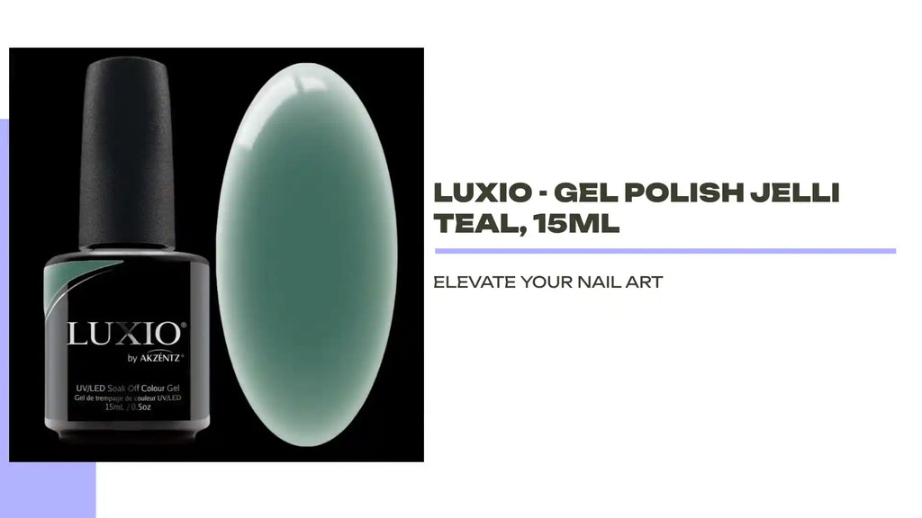 Luxio - Gel Polish Jelli Teal, 15ml by@Outfy