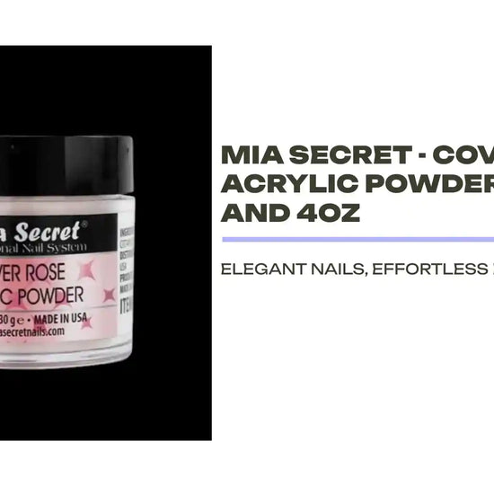 Mia Secret - Cover Rose Acrylic Powder, 1oz, 2oz and 4oz by@Outfy