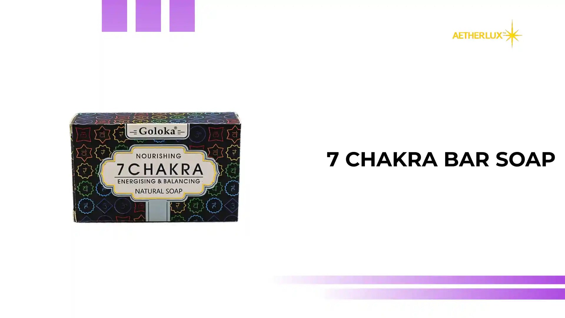 7 Chakra Bar Soap by@Outfy
