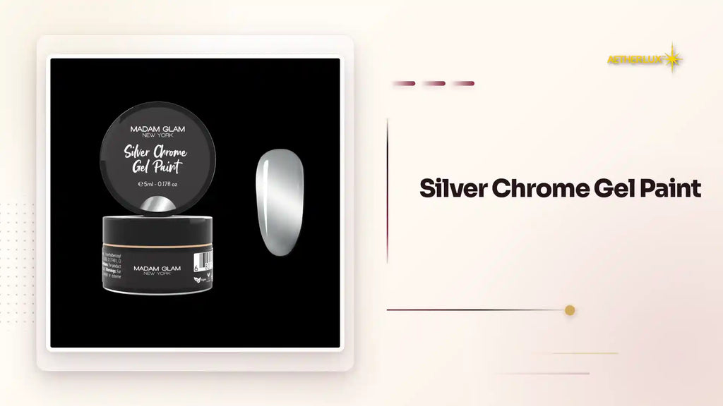 Silver Chrome Gel Paint by@Outfy