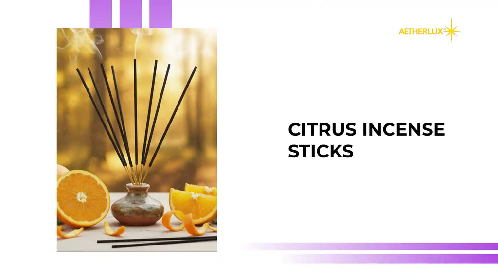 Citrus Incense Sticks by@Outfy