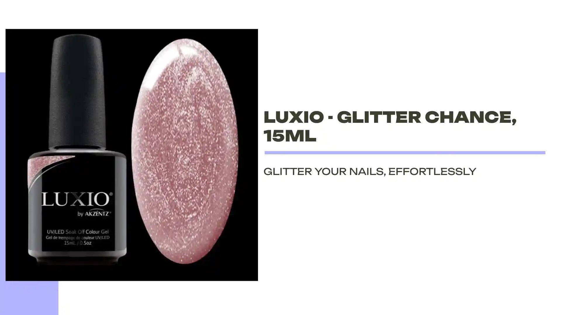 Luxio - Glitter Chance, 15ml by@Outfy