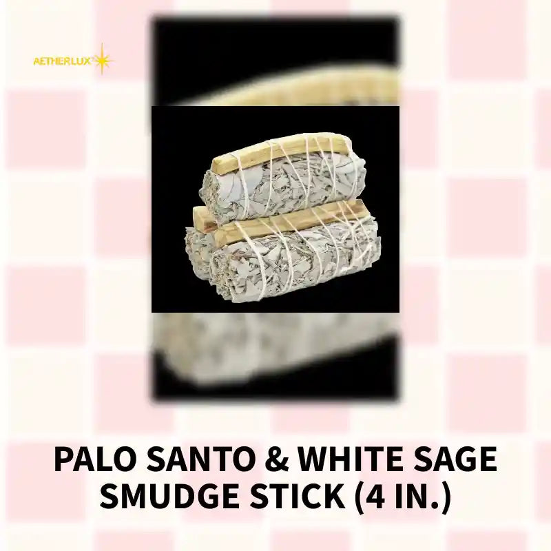 Palo Santo &amp; White Sage Smudge Stick (4 in.) by@Outfy